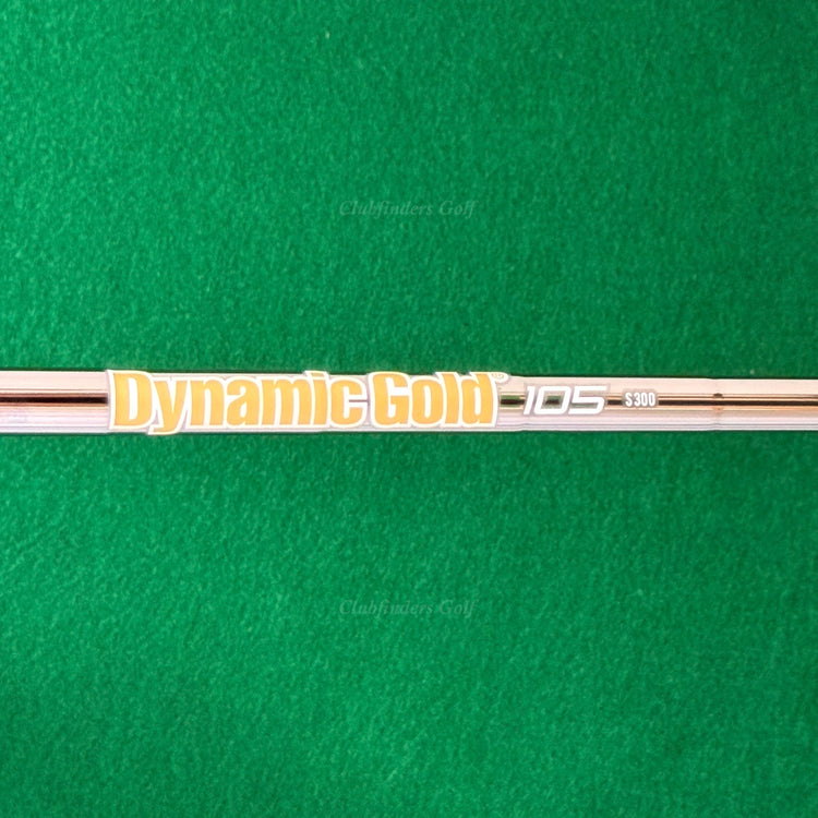 Tour Edge Exotics C721 VibRcor 4-PW Iron Set Dynamic Gold 105 S300 Steel Stiff