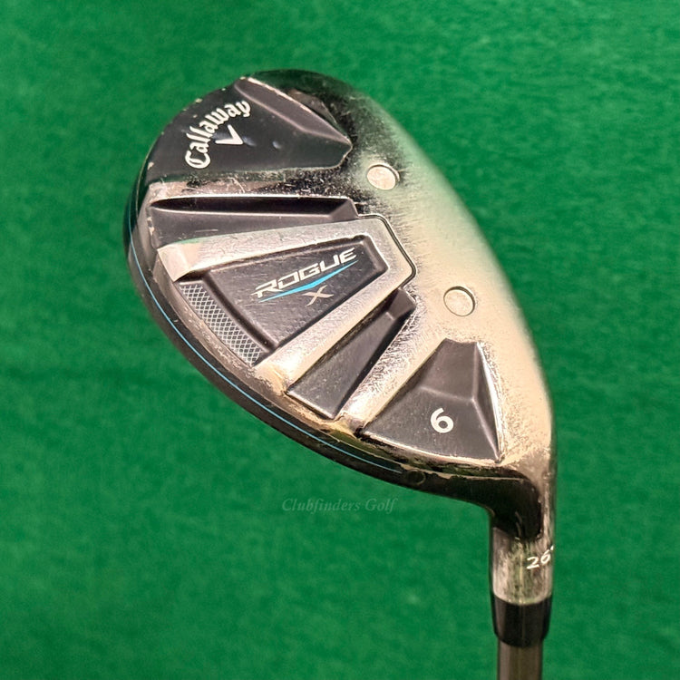 Callaway Rogue X 26° 6 Hybrid Aldila Synergy 60HY-R Graphite Regular