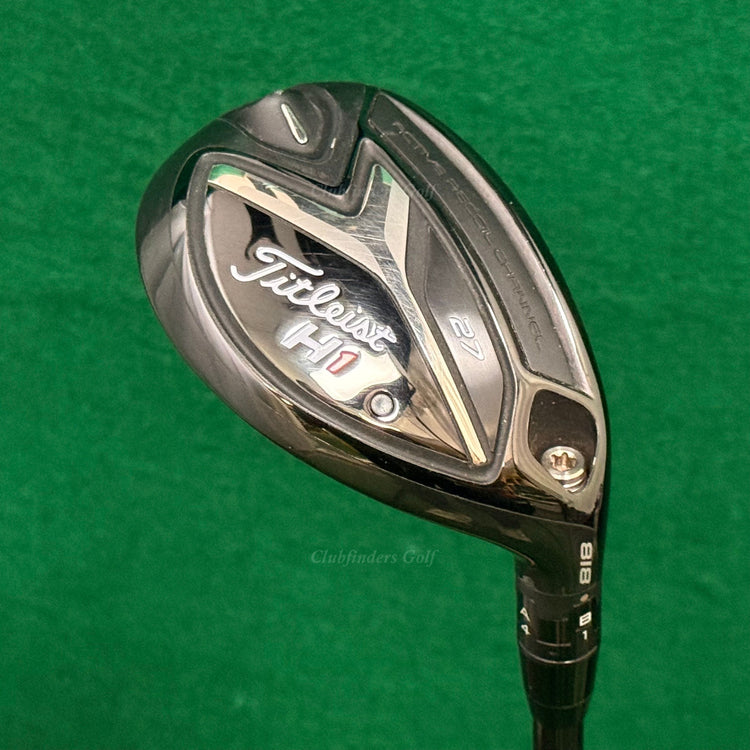 Titleist 818 H1 27° Hybrid Tensei Red CK Series 60HY-R Graphite Regular