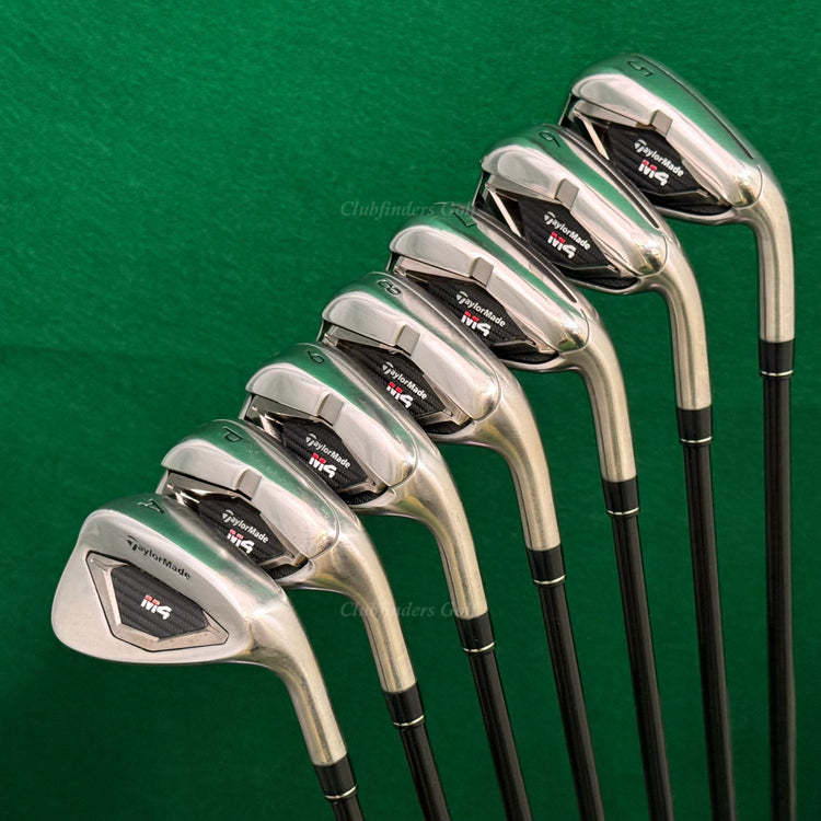 TaylorMade 2021 M4 5-AW Iron Set Fujikura Atmos 6R Graphite Regular