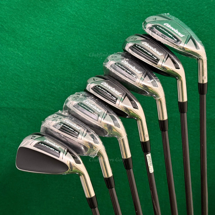 Cleveland Launcher HB 4-PW Iron Set Miyazaki C Kua 6R Graphite Regular