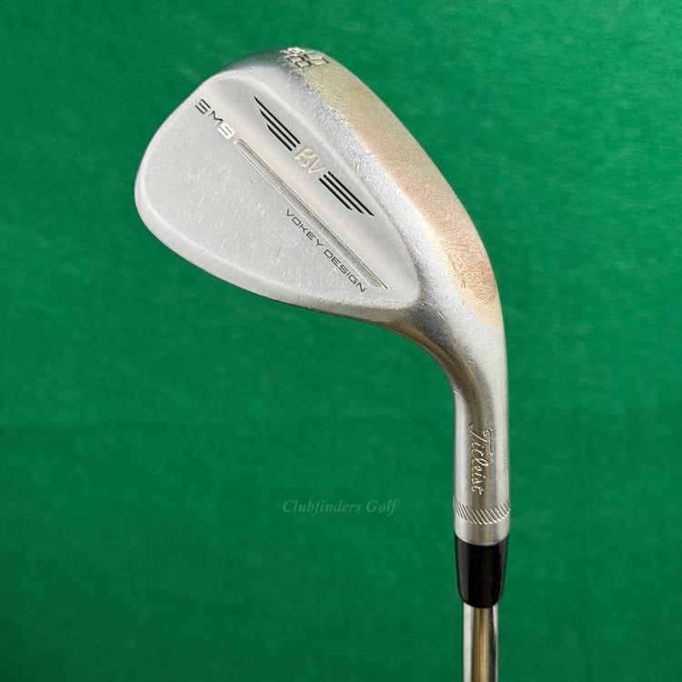Titleist Vokey SM9 Tour Chrome 58-10S 58° Lob Wedge Factory Steel Wedge Flex