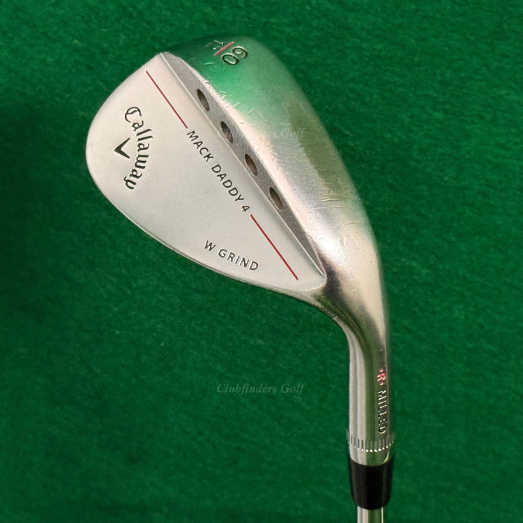 Callaway Mack Daddy 4 60-12W 60° Lob Wedge Dynamic Gold S200 115 TI Steel Stiff