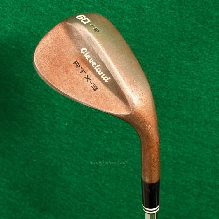 Cleveland RTX-3 Raw 60-9 60° Lob Wedge Dynamic Gold S400 Tour Issue Steel Stiff