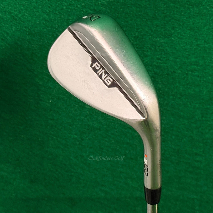 Ping S159 Chrome Orange Dot 52-S12 52° Gap Wedge Elevate MPH VSS Steel Stiff