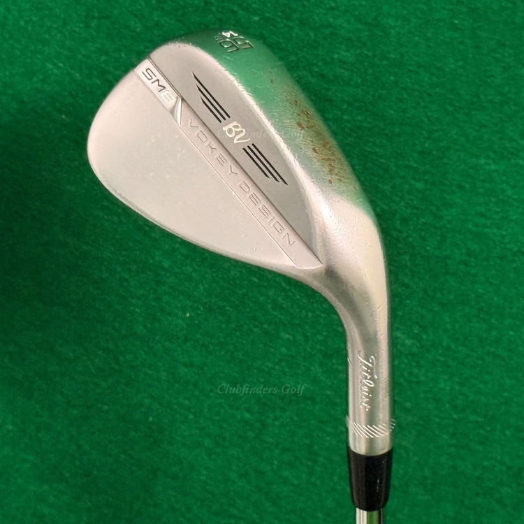 Titleist Vokey SM8 Chrome 56-14F 56° Sand Wedge Stepped Steel Wedge Flex