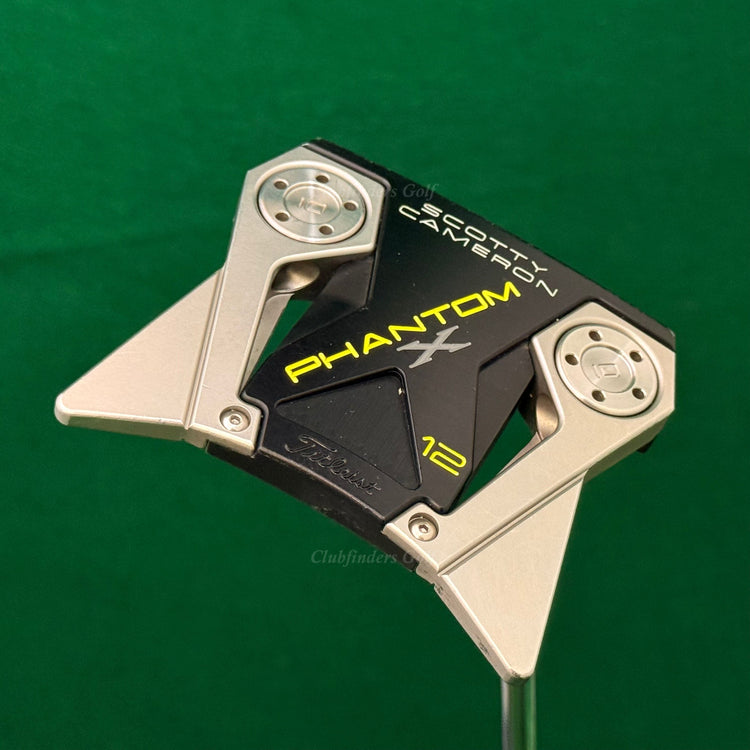 Scotty Cameron 2021 Phantom X 12 35" Single-Bend Mallet Putter w/ HC