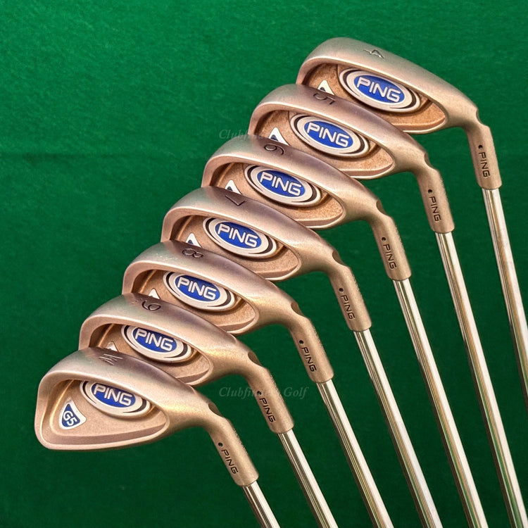 Ping G5 Black Dot 4-PW Iron Set Ping CS Lite Steel Regular