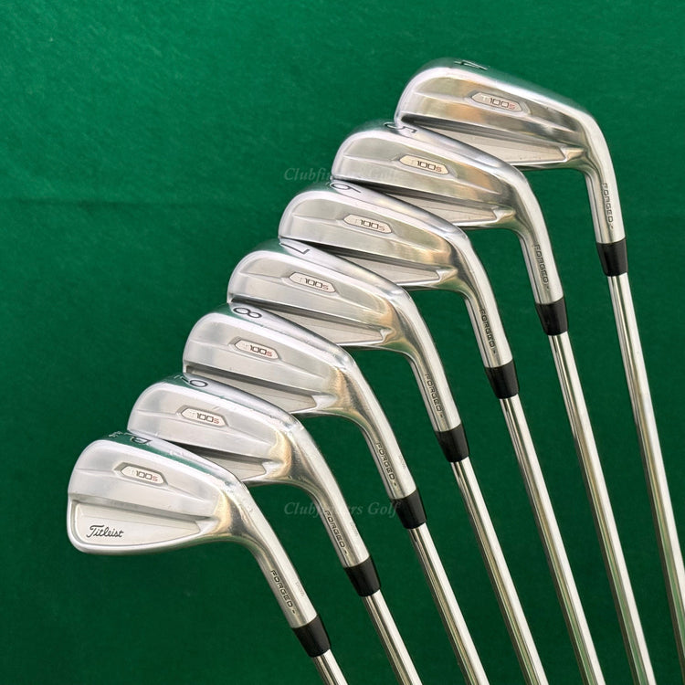 Titleist 2021 T100s Forged 4-PW Iron Set Project X LZ 6.5 125g Steel Extra Stiff