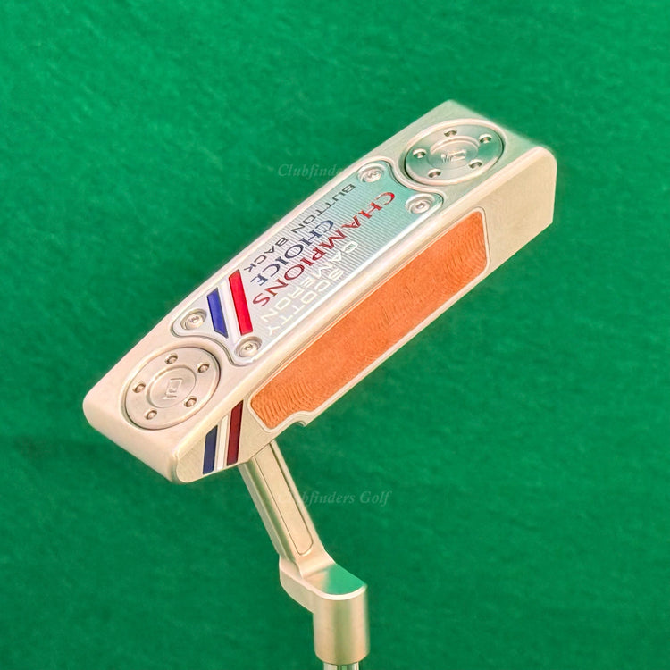 Scotty Cameron Champions Choice Button Back Newport 2+ 35" Putter w/ HC