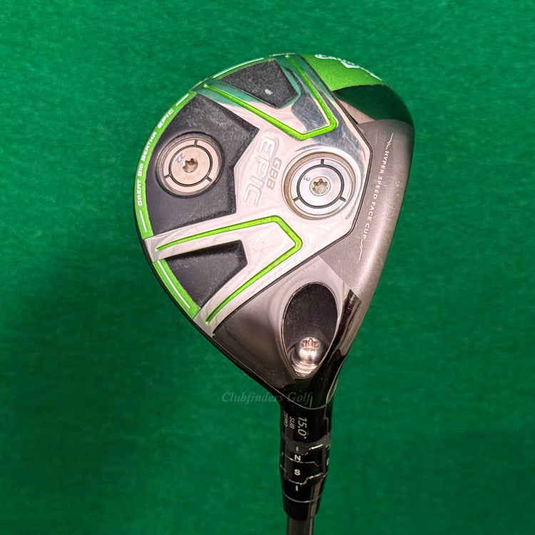 Callaway GBB EPIC Sub Zero 15° Fairway Wood Aldila Synergy 50-S Graphite Stiff