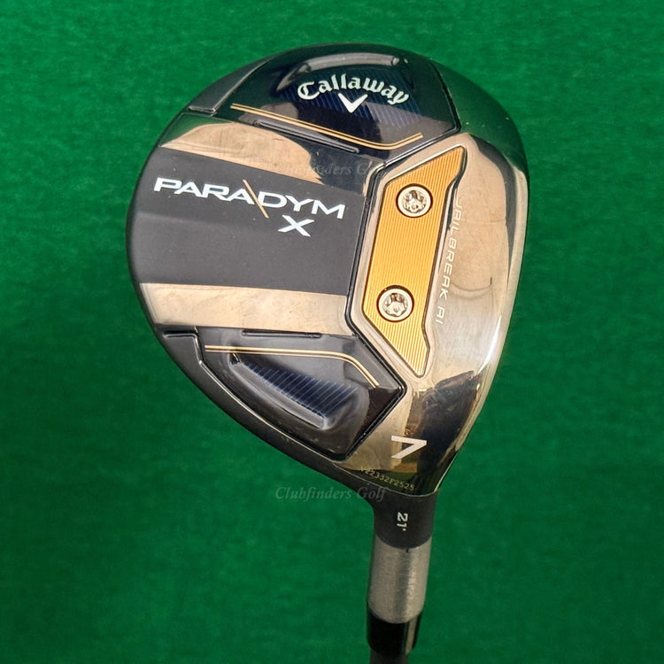 Callaway Paradym X 21° Fairway Wood 7 Fujikura Ventus Blue FW 6-X Extra Stiff