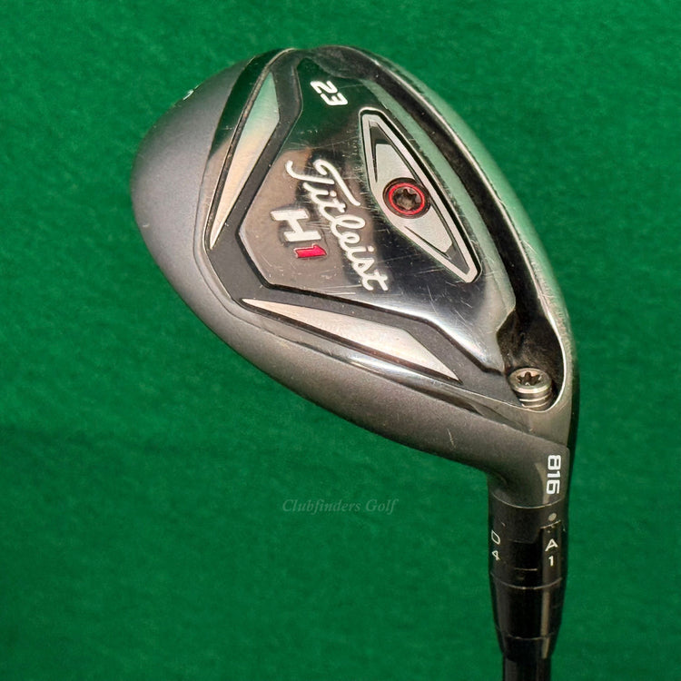 Titleist 816 H1 23° Hybrid Project X HZRDUS Smoke RDX 80gHY 6.0 Graphite Stiff