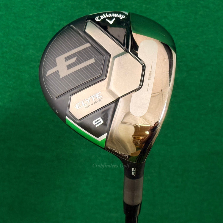 Callaway ELYTE Max Fast 25° Fairway Wood 9 Ventus Blue TR FW 6-R Regular w/ HC