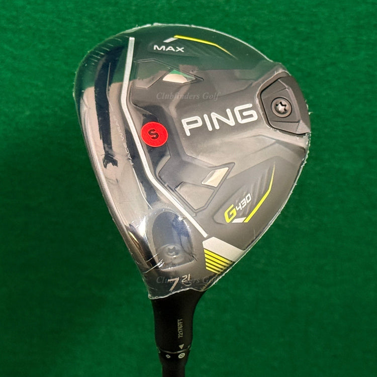 NEW LH Ping G430 MAX 21° Fairway Wood 7 Ping Alta CB 65 Graphite Stiff w/ HC