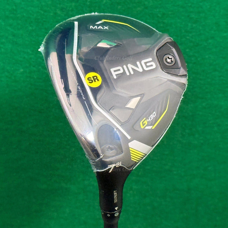 NEW LH Ping G430 MAX 21° Fairway Wood 7 Ping Alta CB 65 Graphite Seniors w/ HC