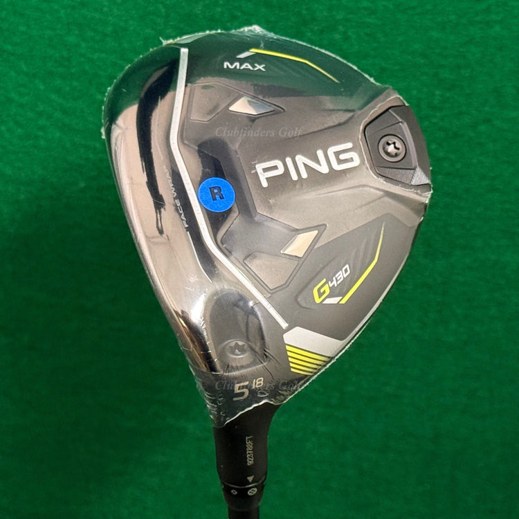 NEW LH Ping G430 MAX 18° Fairway Wood 5 Ping Alta CB 65 Graphite Regular w/ HC