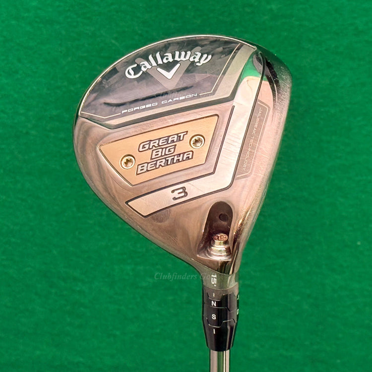 Callaway 2023 Great Big Bertha 15° Fairway Wood 3 UST Helium 4F2 Seniors
