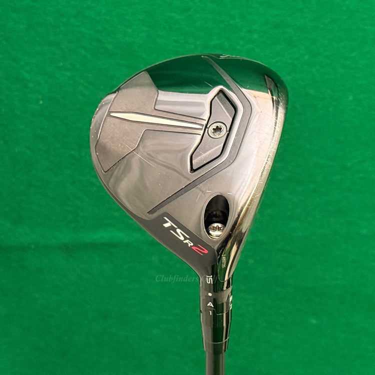 Titleist TSR2 15° Fairway Wood Mitsubishi Chemical Tensei 1K Black 65 Stiff