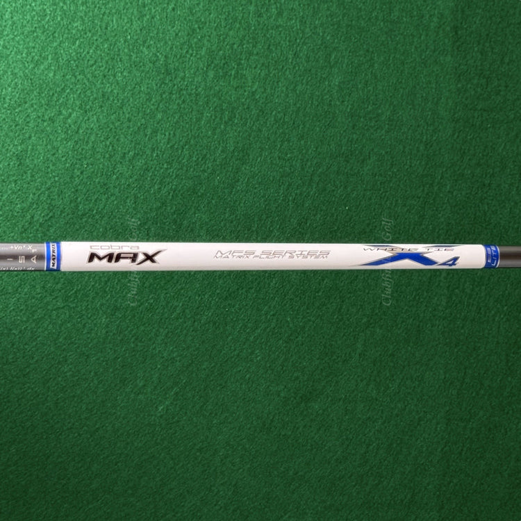 Cobra Max Offset 25° 5 Hybrid Matrix Ozik MFS X4 56 White Tie Graphite Seniors