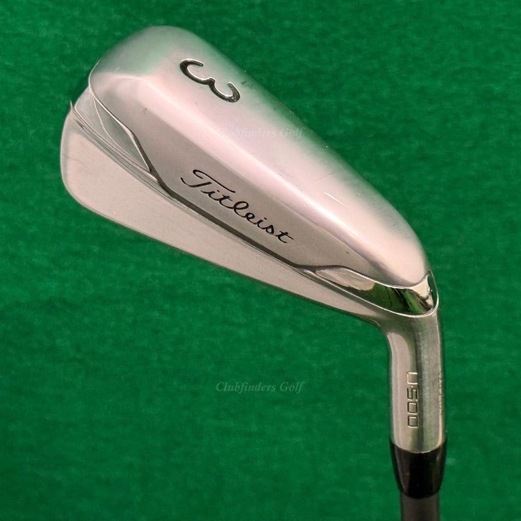Titleist U-500 Forged 3 Utility Iron HZRDUS Smoke Black 6.0 90g HY Stiff