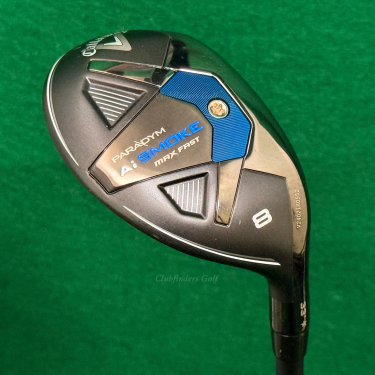 Callaway Paradym Ai Smoke Max Fast 33°* 8 Hybrid Cypher Fifty Graphite Seniors