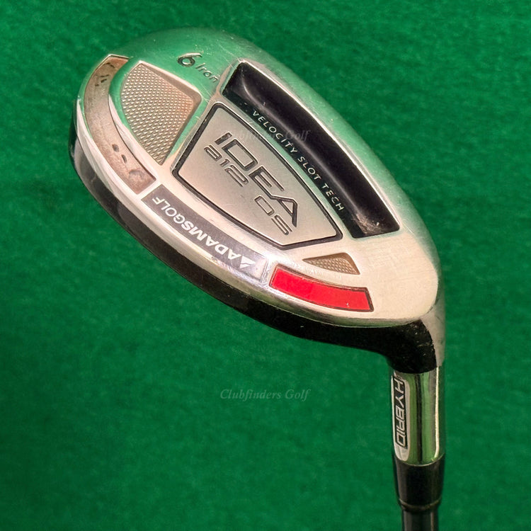 Adams Golf Idea a12 OS 6 Hybrid Grafalloy ProLaunch Blue 60R Graphite Regular