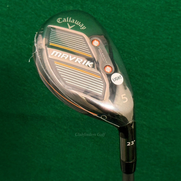 NEW Callaway Mavrik 23° 5 Hybrid Project X Catalyst 55 5.0 Graphite Seniors w/HC