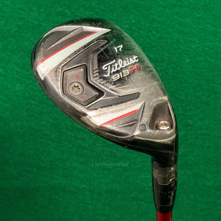 Titleist 913H 17° Hybrid Mitsubishi Bassara 60HYB Hi Graphite Stiff *Dent*