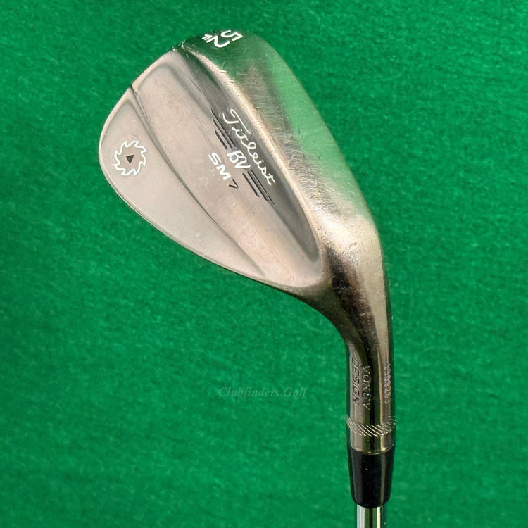 Titleist Vokey SM7 Brushed Steel 52-12F 52° Gap Wedge Stepped Steel Wedge Flex