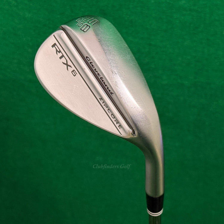 Cleveland RTX 6 Zipcore Mid Chrome 58-10 58° Lob Wedge KBS Tour Lite Regular