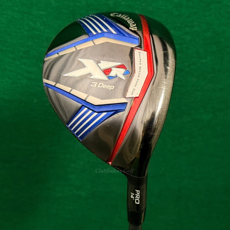 Callaway XR Pro 14° 3 Deep Fairway Wood Project X LZ16 6.0 Graphite Stiff