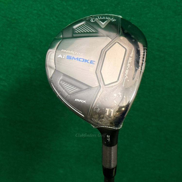 NEW Callaway Paradym Ai Smoke Max 27° Fairway 11 Wood Tensei AV Ltd Regular w/HC