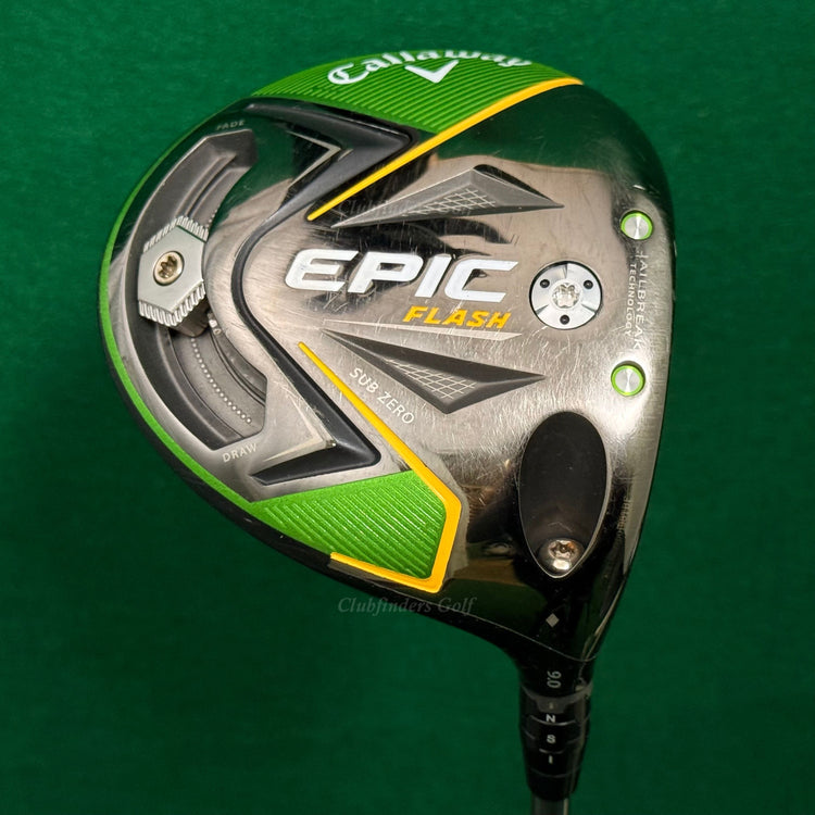 TOUR ISSUE Callaway Epic Flash Sub Zero 'SD' 9° 'TCF' Driver HZRDUS 6.0 Stiff