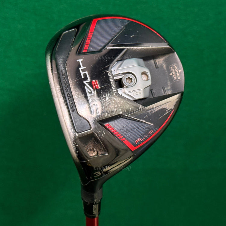 LH TayorMade Stealth 2 Plus 15° Fairway Wood 3 Fujikura Speeder NX 50-R Regular