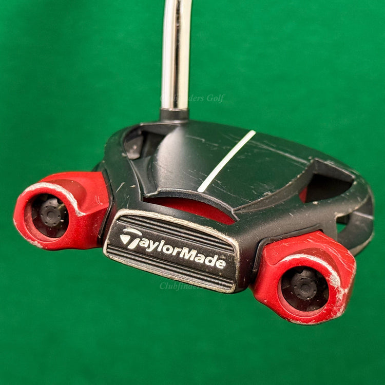 TaylorMade Spider Limited Red Itsy Bitsy 35" DB Putter Golf Club w/ Super Stroke