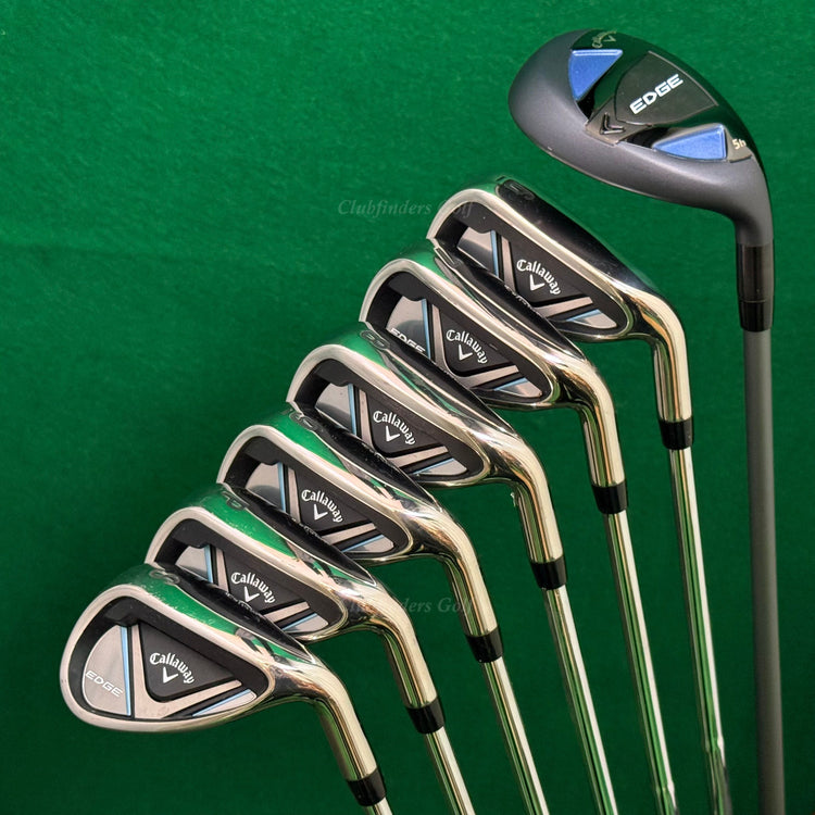 Callaway Edge 5H, 6-SW Iron Set Callaway Edge Steel/Graphite Stiff