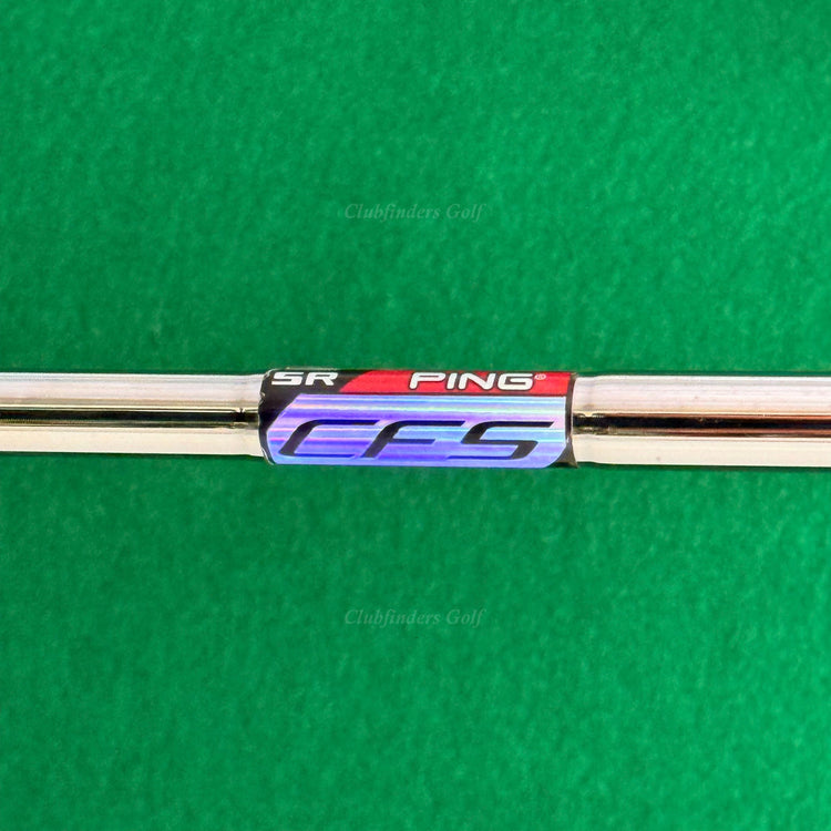 Ping G20 Black Dot 5-UW Iron Set Ping CFS Steel Seniors