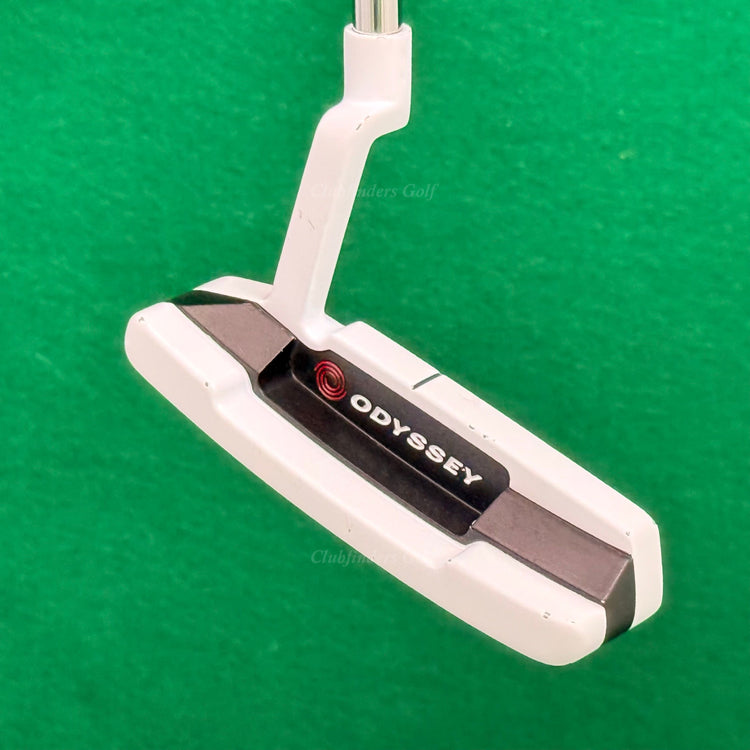 Odyssey Versa #2 White 35.25" Plumbers-Neck Blade Putter w/ Super Stroke