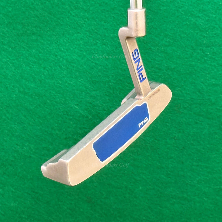 Ping USA G2i Anser Orange Dot 35" Plumber's-Neck Blade Putter Golf Club