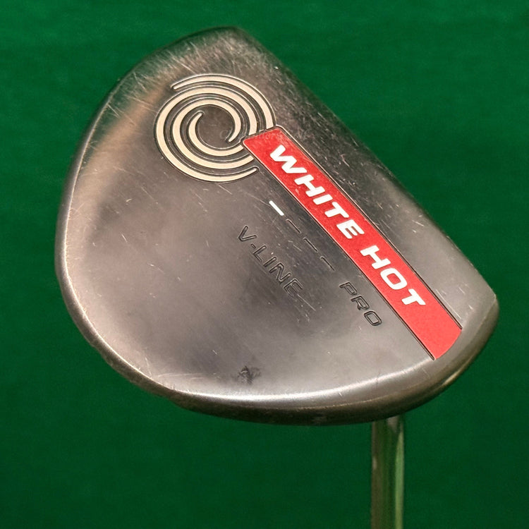 TOUR ISSUE Odyssey White Hot Pro V-Line Black 34" SB Mallet Putter Golf Club