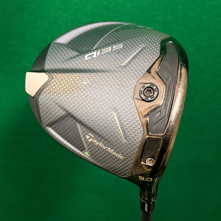 TaylorMade Qi35 9° Driver TaylorMade Mitsubishi REAX Blue 50-S Graphite Stiff