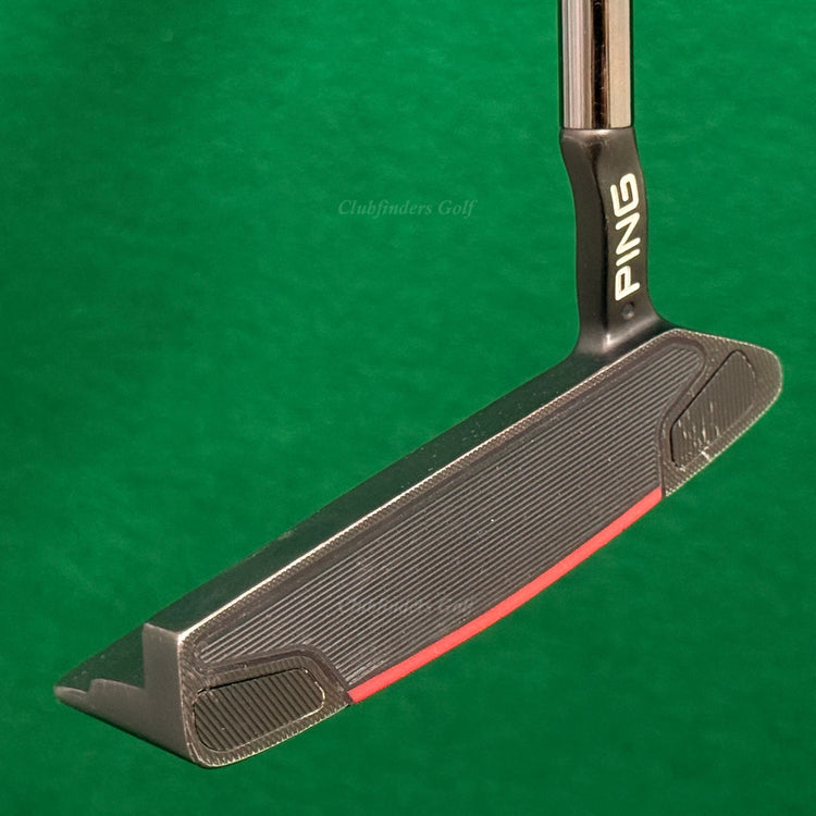 Ping 2021 Kushin 4 Black Dot 34.5" Flow-Neck Wide-Blade Putter Golf Club