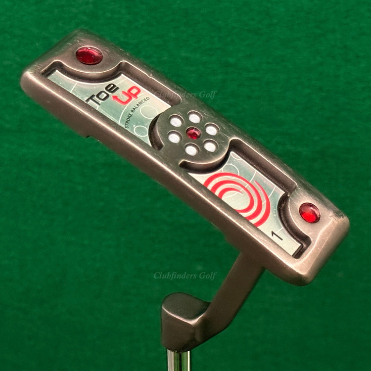 Odyssey Toe Up #1 34.5" Stroke-Balanced Putter Golf Club w/ Stroke Lab Red