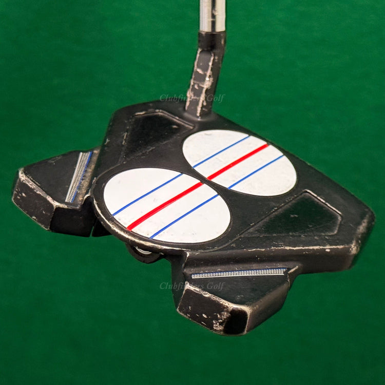 Odyssey 2-Ball Ten S Triple Track 35.25" Slant-Neck Mallet Putter w/ Stroke Lab