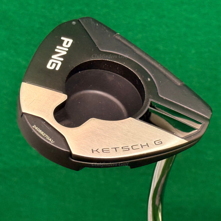 Ping KETSCH G 2024 Black Dot 36" Double-Bend Mallet Putter w/ Super Stroke