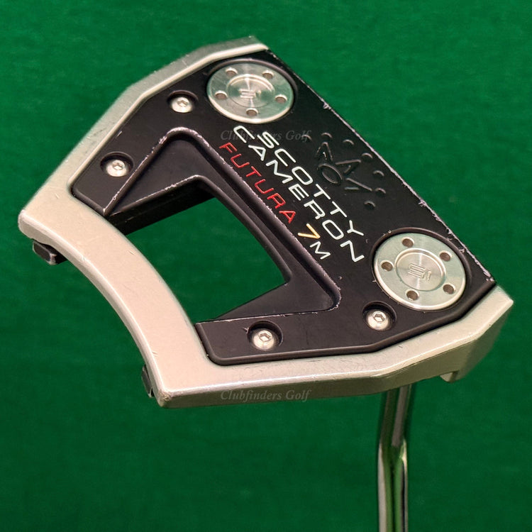 Scotty Cameron Futura 7M 35.5" Single-Bend Putter Titleist w/ Super Stroke & HC