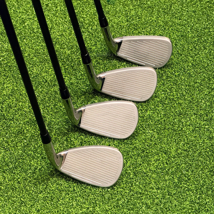 LH Cleveland Halo XL Full-Face 4-GW Iron Set UST Helium 60I F3 Graphite Regular