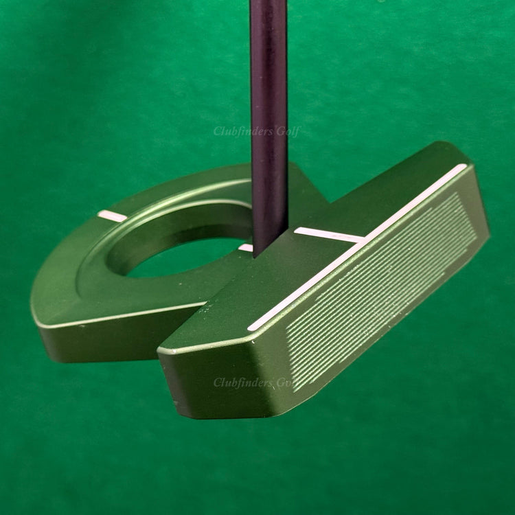 LAB Golf DF3 Custom Green 35.5" Center-Shaft Putter Premium Black Steel w/HC