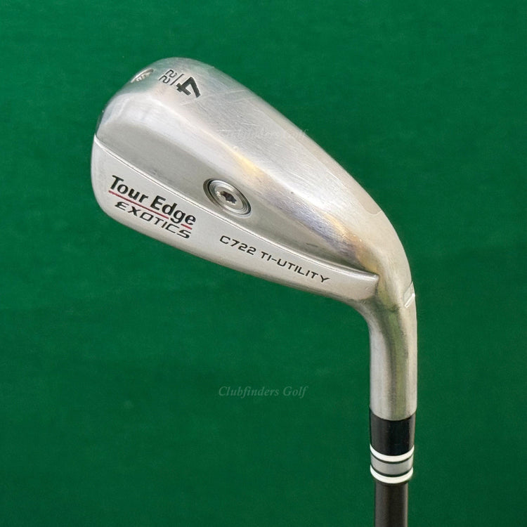 Tour Edge Exotics C722 Ti-Utility 22° 4 Iron Recoil ES 760 Black F3 Regular